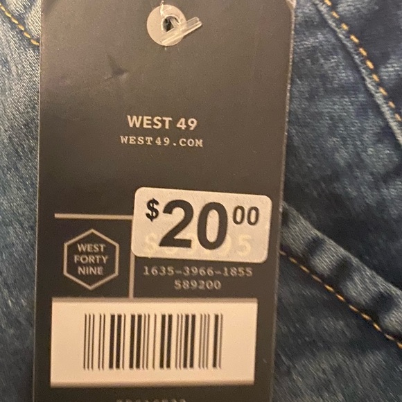 West 49 Jean shorts - Picture 3 of 4